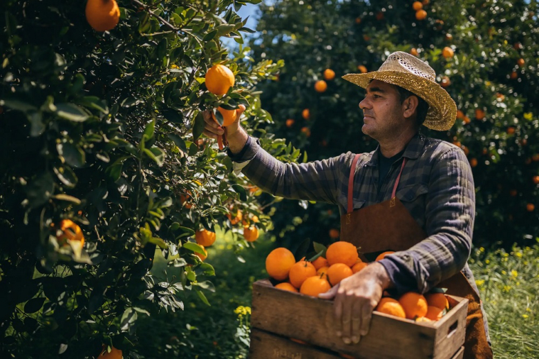 Португальские фермеры бесплатно раздают апельсины